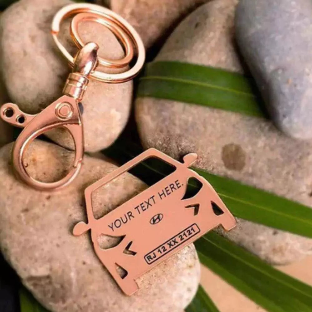 Hyundai i10 Nios keychain, modern keepsake for everyday city moments