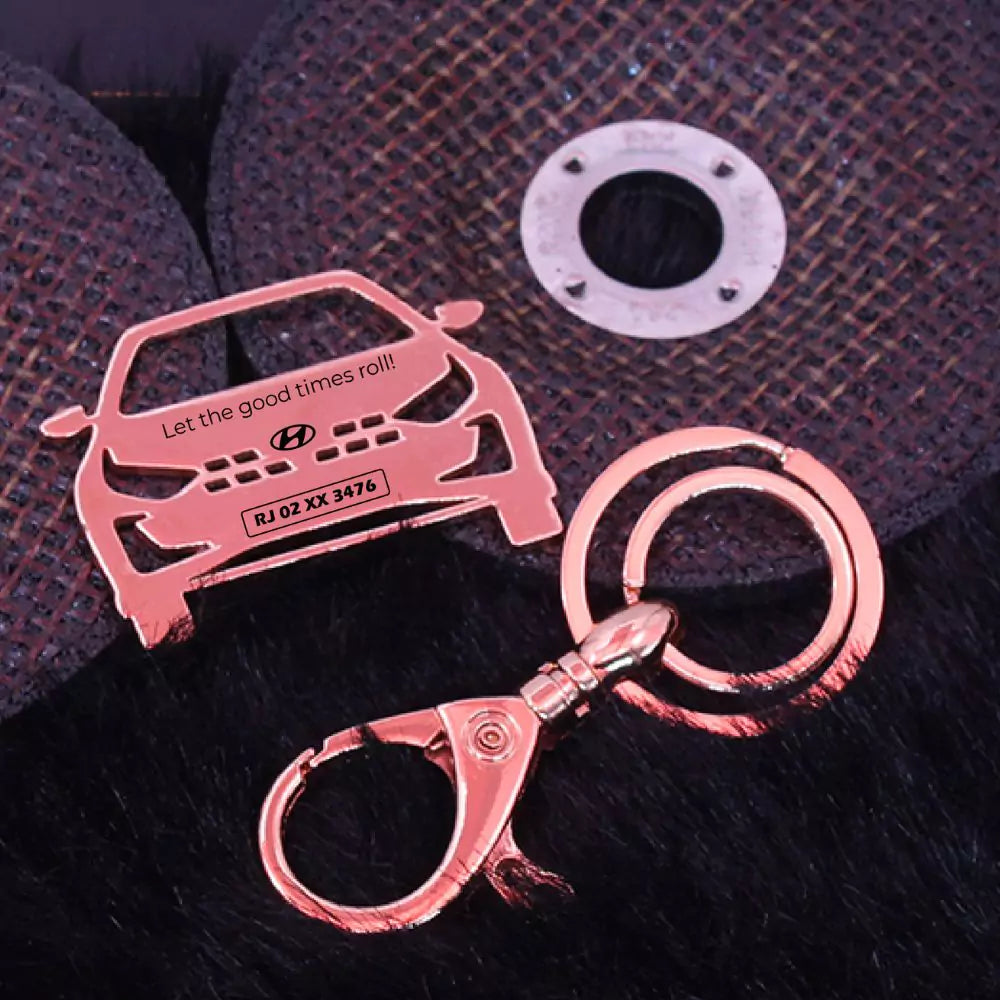 Custom i20 N Line keychain, statement piece for everyday carry