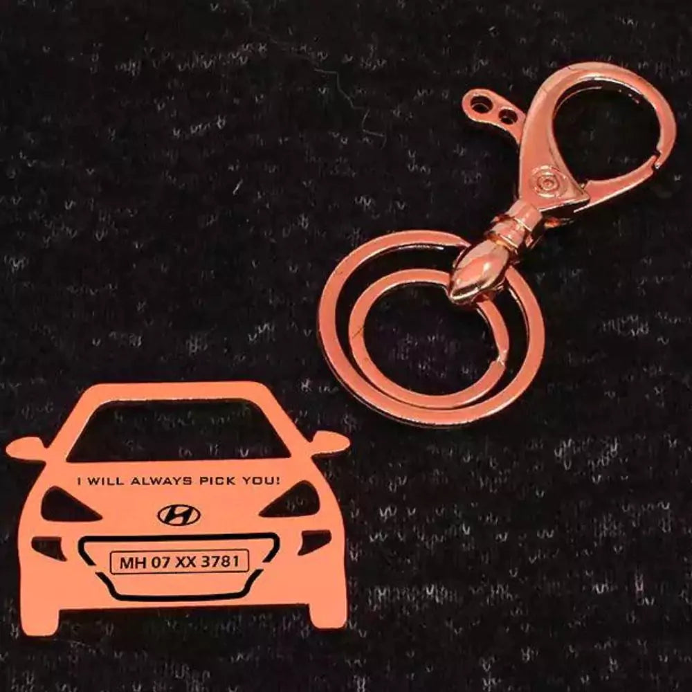 Custom Santro new key accessory, thoughtful present for special moments