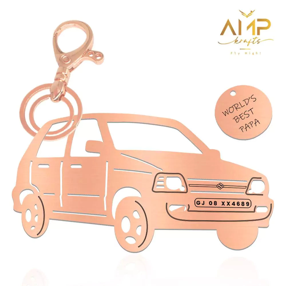Maruti Suzuki 800 metal key accessory, timeless piece for daily carry