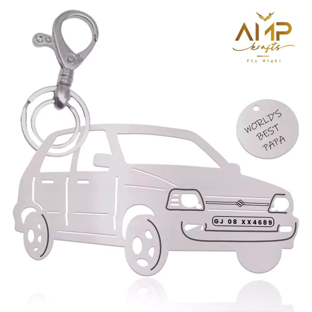 Personalized 800 key tag, small reminder of big journeys