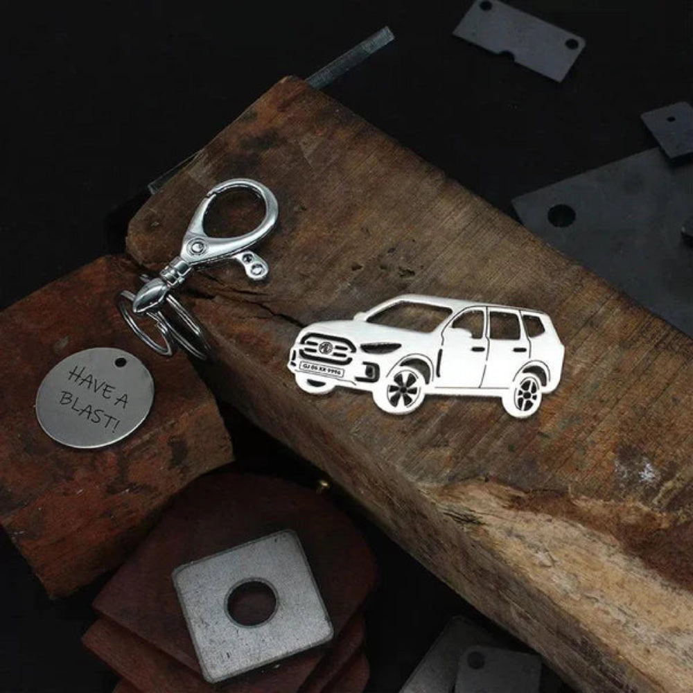 Personalized key tag for Gloster, thoughtful upgrade for car owners
