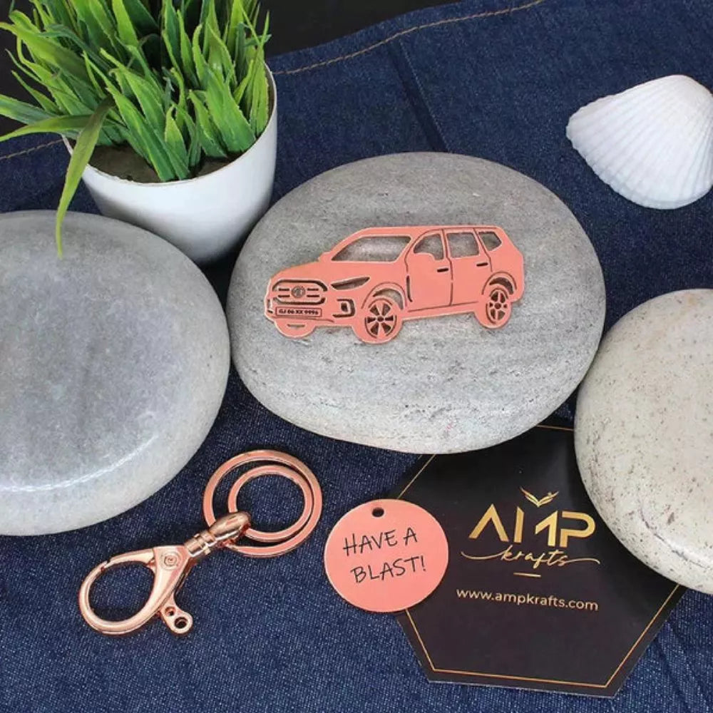 Gloster car key accessory, sleek and sturdy design