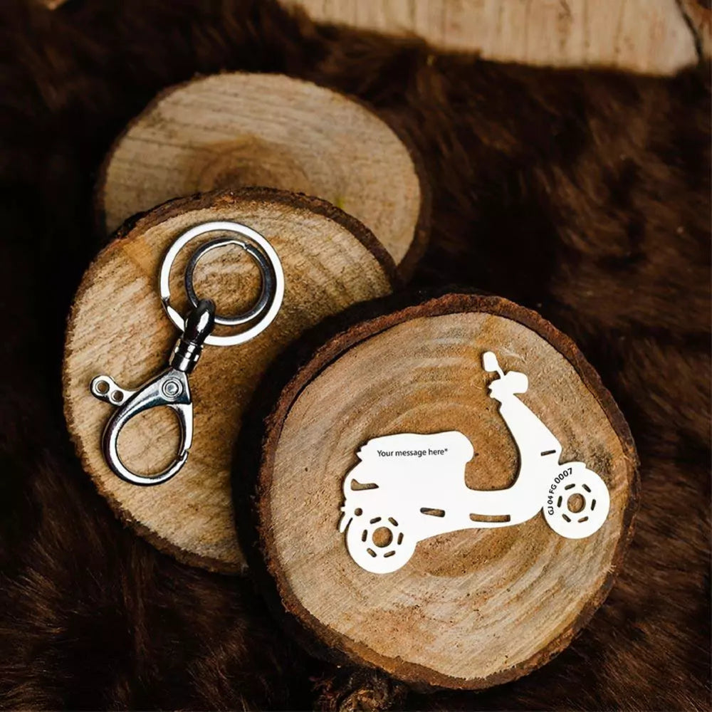 Thoughtful gift keychain for Ola electric scooter rider