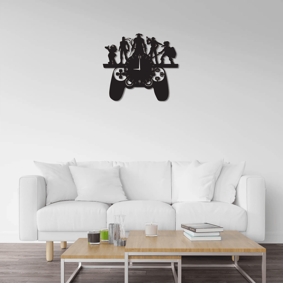 Playstation Metal Record Wall Clock – Ampkrafts