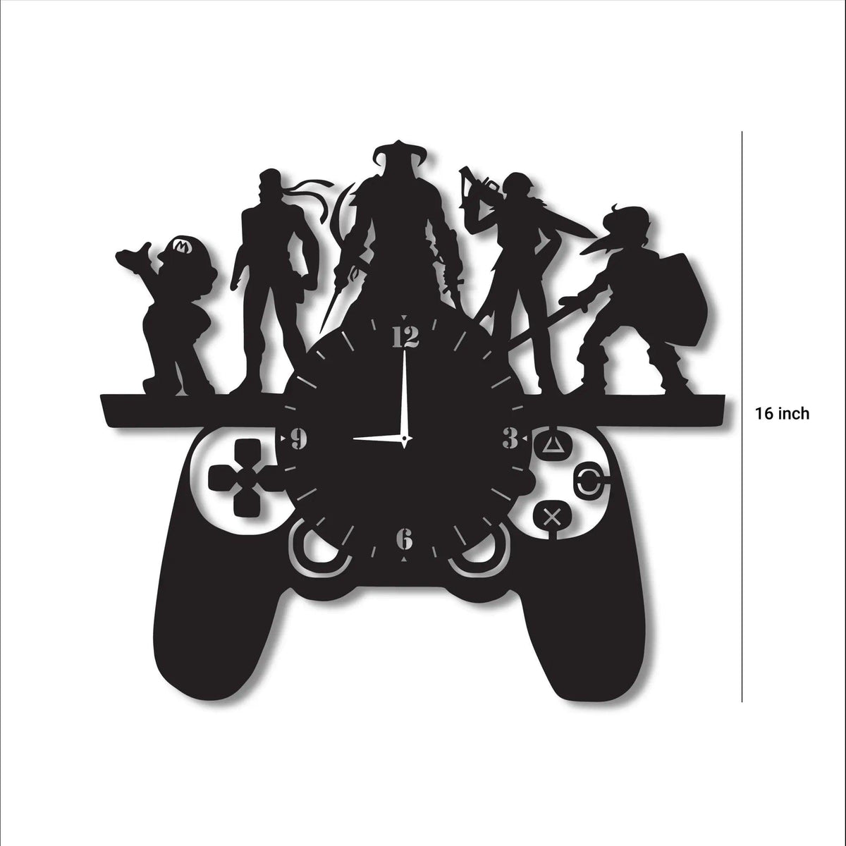 Lps Clock Playstation Metal Record Wall Clock – Ampkrafts