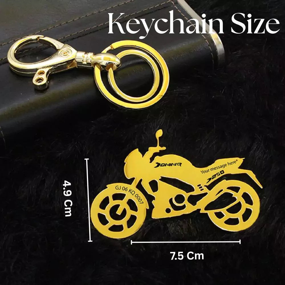 Bajaj Dominar 250 keychain