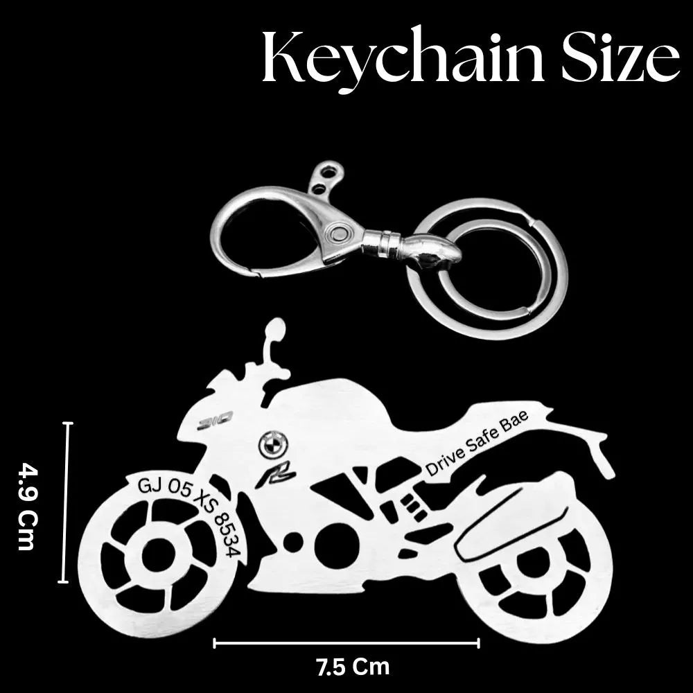 Luxury BMW G310R keychain – motorcycle enthusiast gift