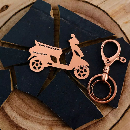 Hero Maestro Edge 125 BS6 scooter keychain – thoughtful gift for riders