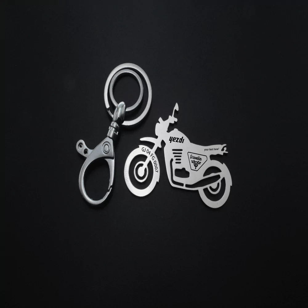 Yezdi Scrambler (2022) Keychain