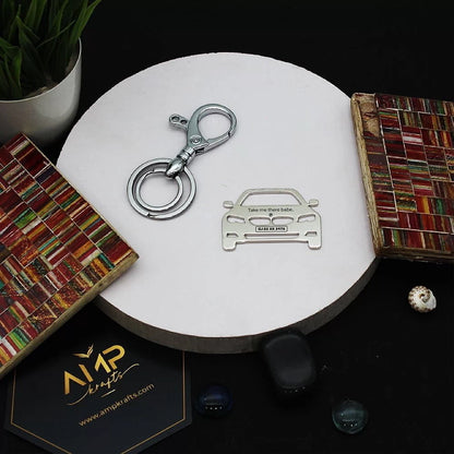 BMW Personalized Car Keychain Ampkrafts