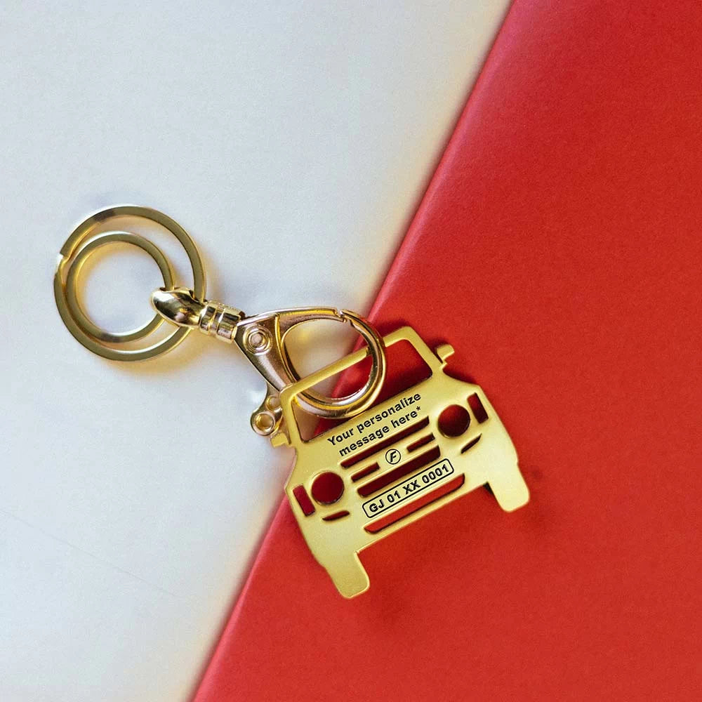 Force | Personalized Car Keychain