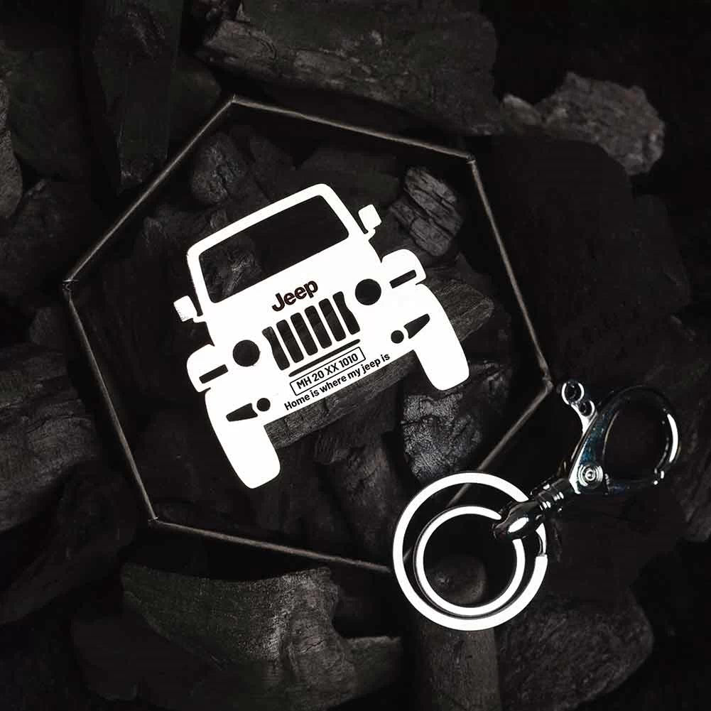 Jeep | Personalized Car Keychain