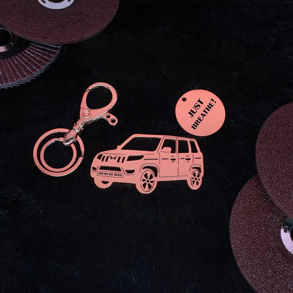 Mahindra | Personalized Car Keychain
