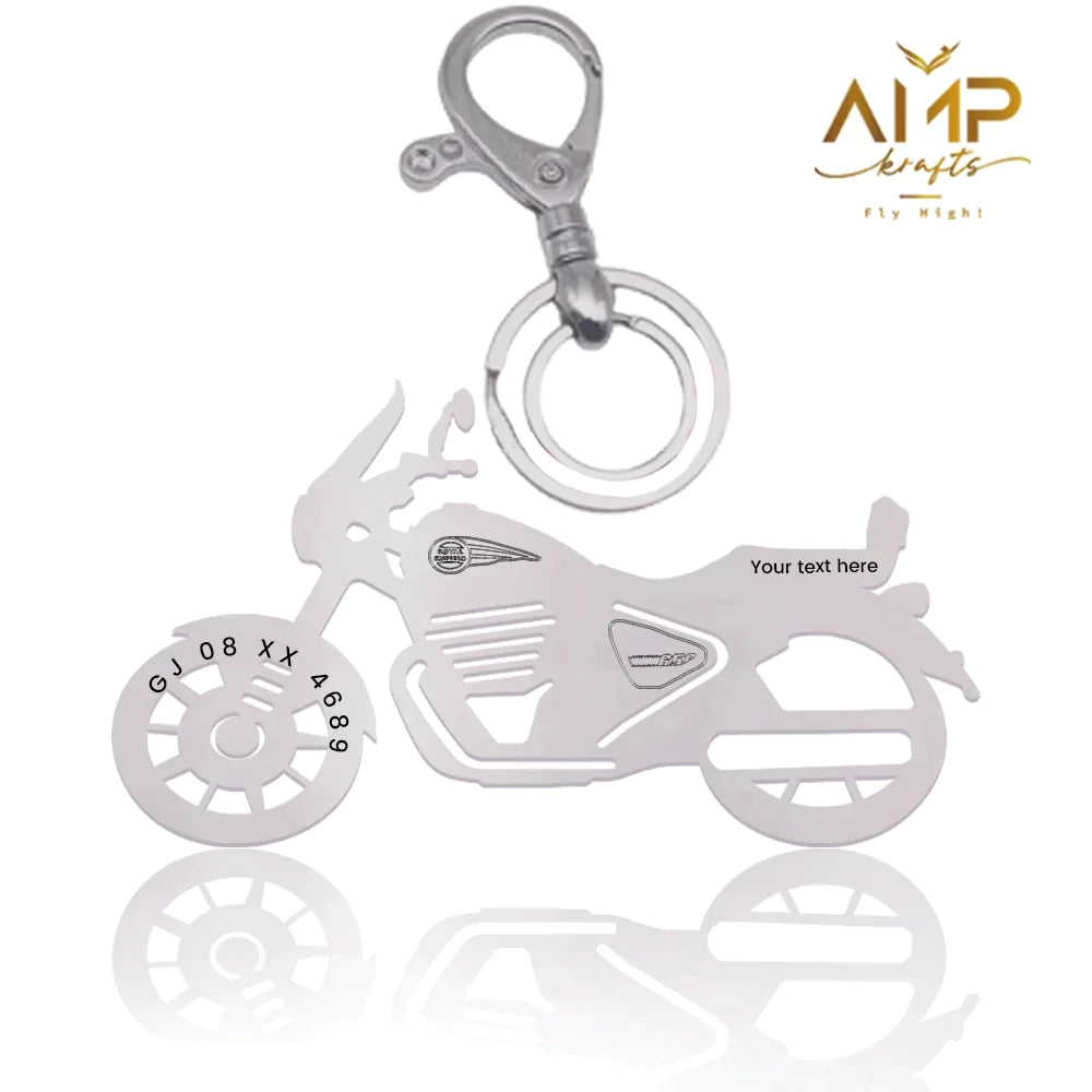 Royal Enfield Super Meteor 650 Keychain