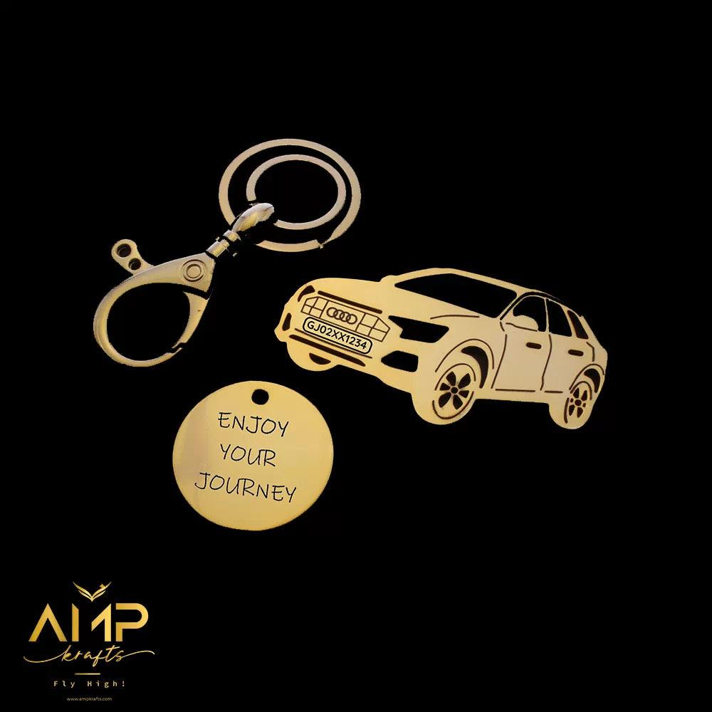 Audi Q8 car keychain – perfect gift for luxury SUV lovers