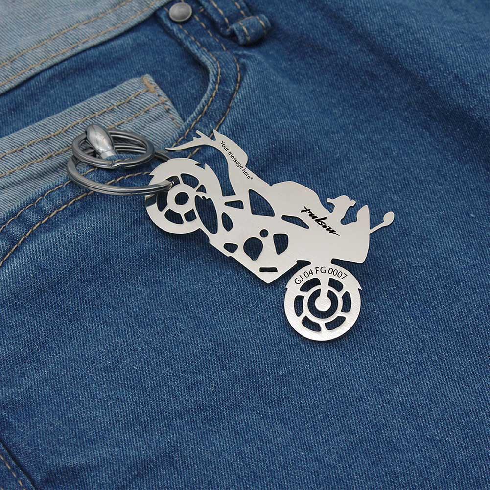 Bajaj Pulsar RS 200 Keychain - Ampkrafts