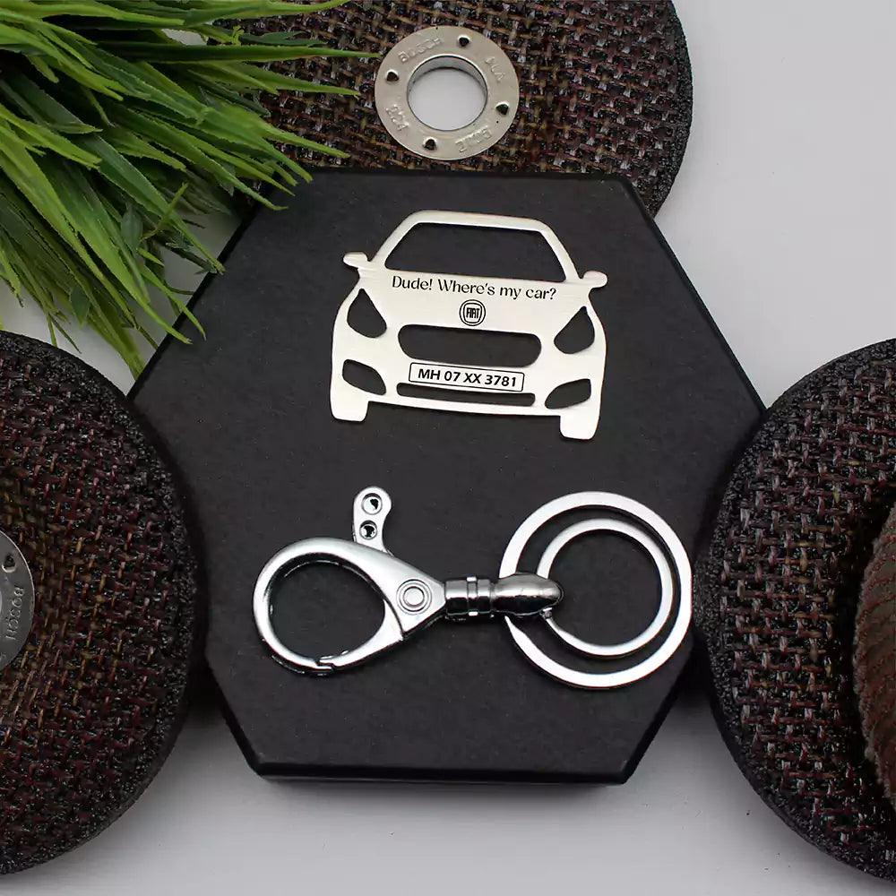 Fiat Punto Evo (2018) Keychain - Ampkrafts