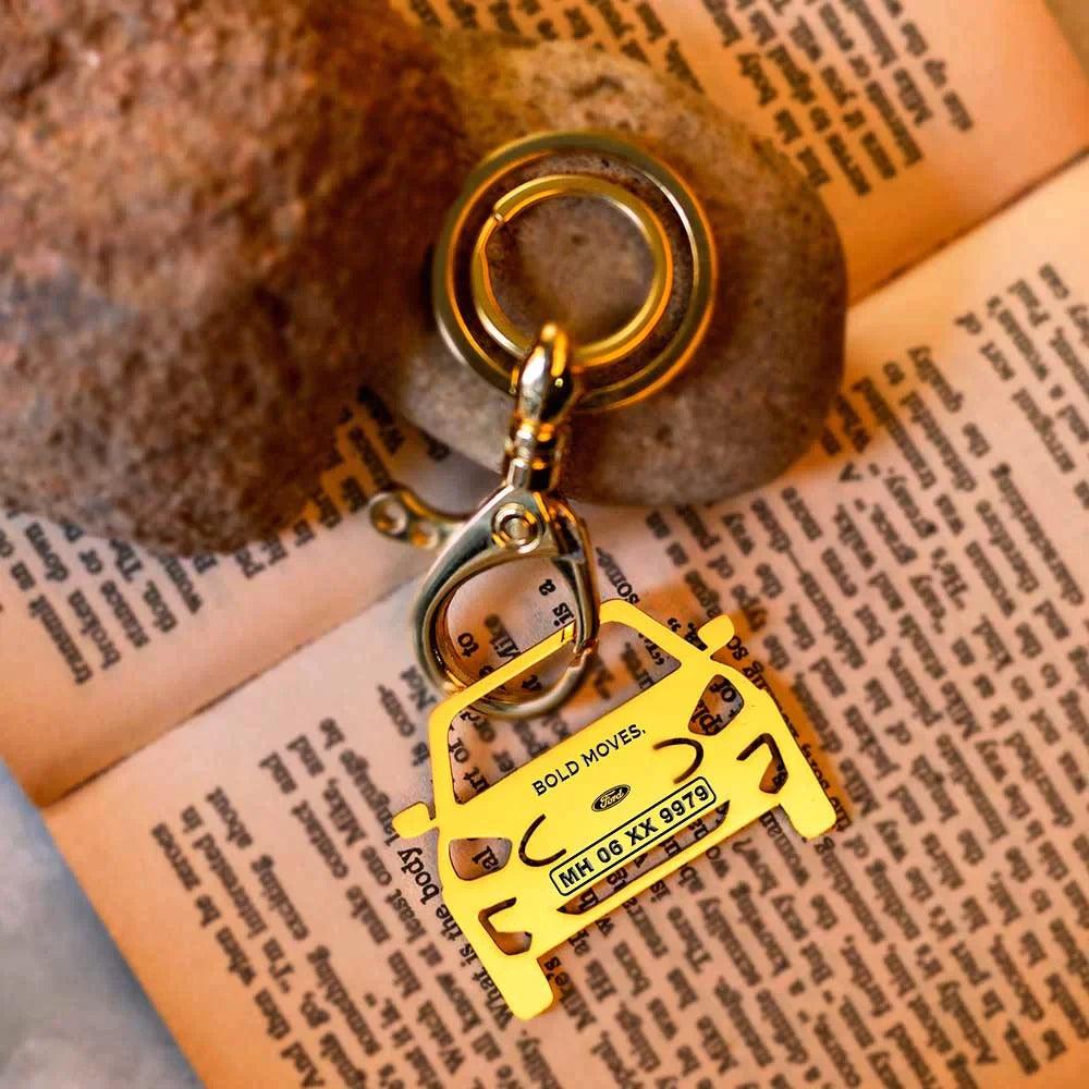 Personalised Ford Freestyle Keychain - Ampkrafts 