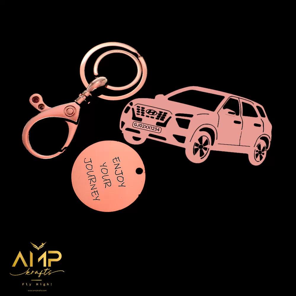 Personalized Hyundai Alcazar Keychain - Amp krafts Alcazar 4b Smart Key New Hyundai Alcazar key Functionality #Hyundai #Alcazar #7seater #car #