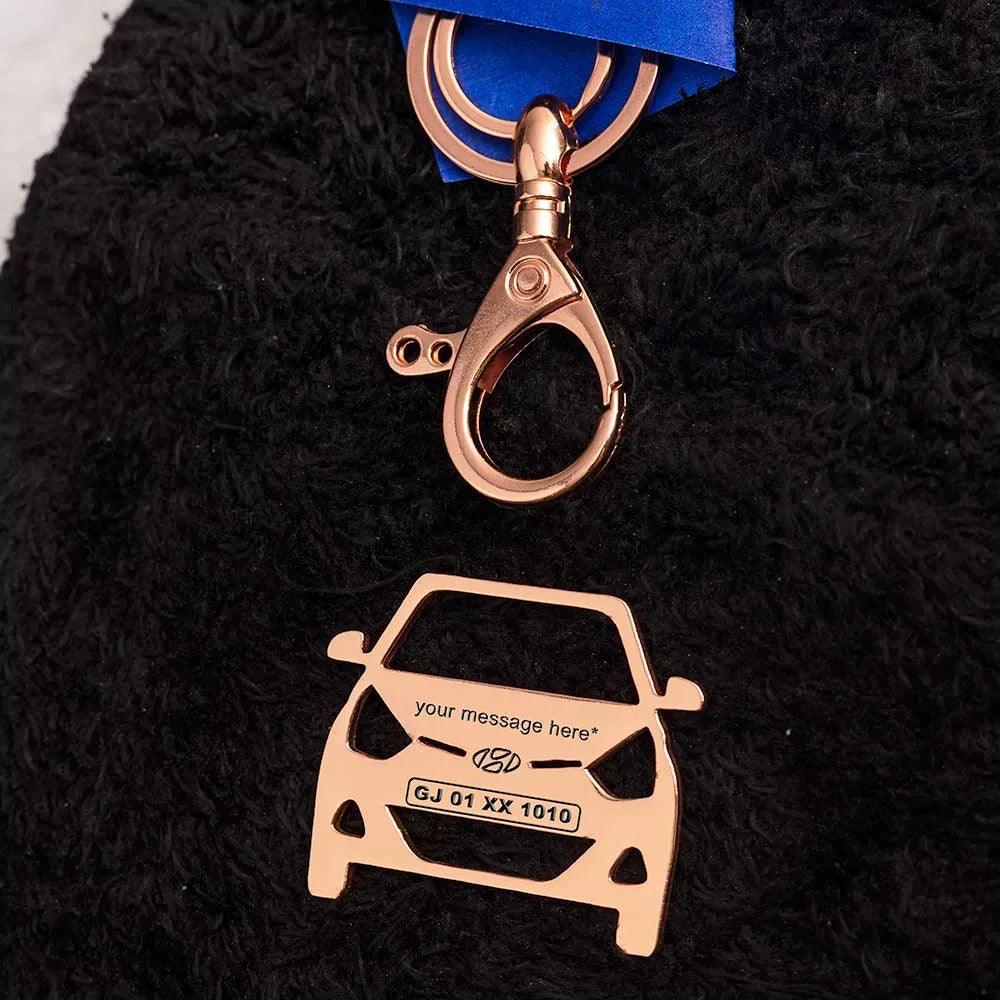 Personalised Hyundai Eon Car Keychain – Amp krafts 