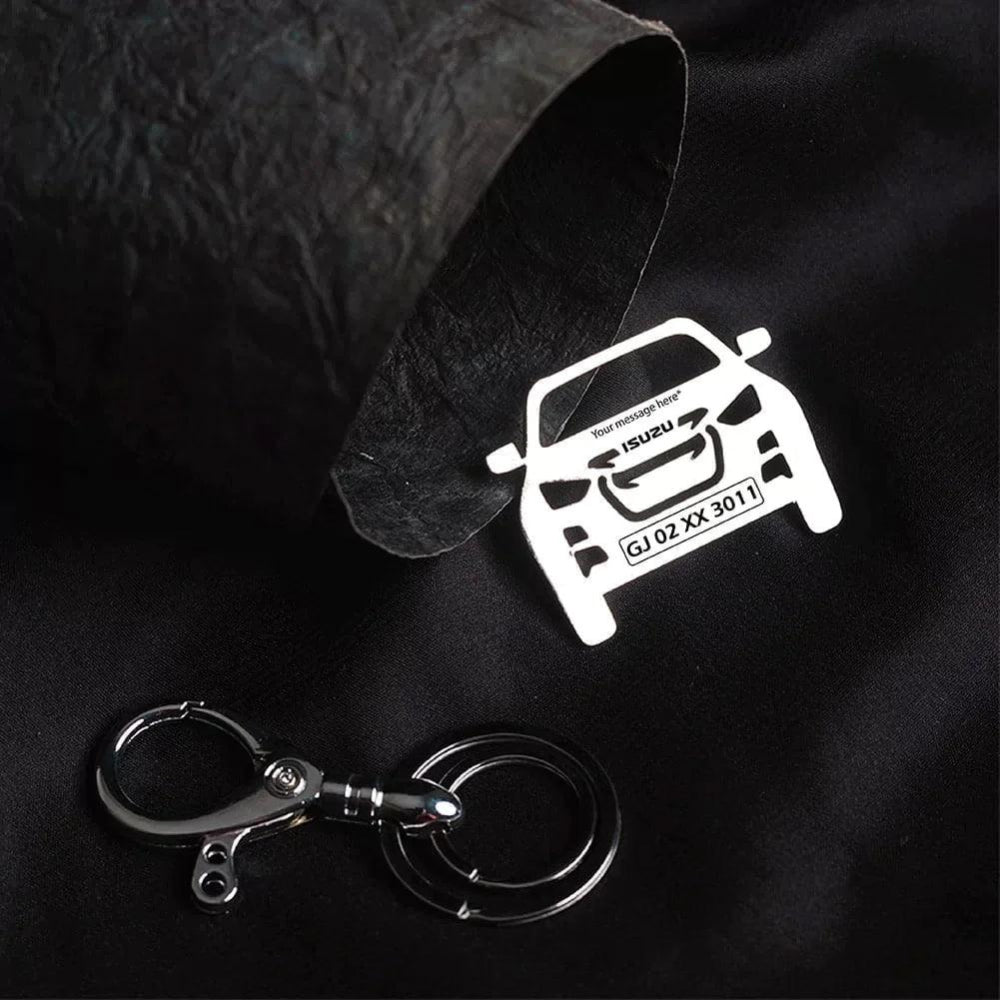 Isuzu D-MAX 2012 Key chain Car Keychain Personalized | Car keychain