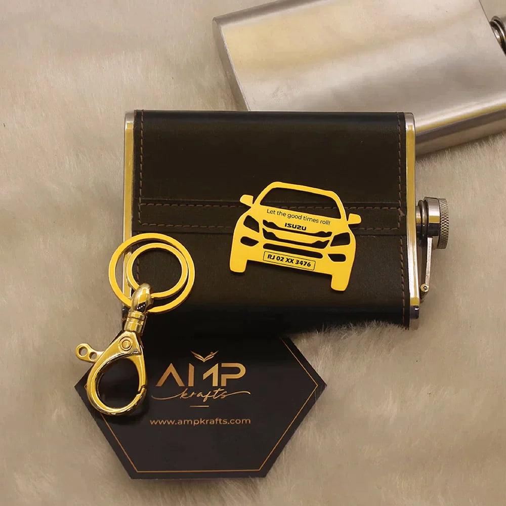 Isuzu Mu-X Key chain Car Keychain Personalized | Car keychain 