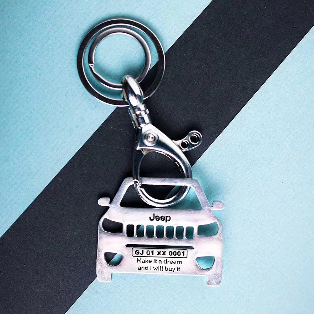 Buy personalized jeep compass keychains