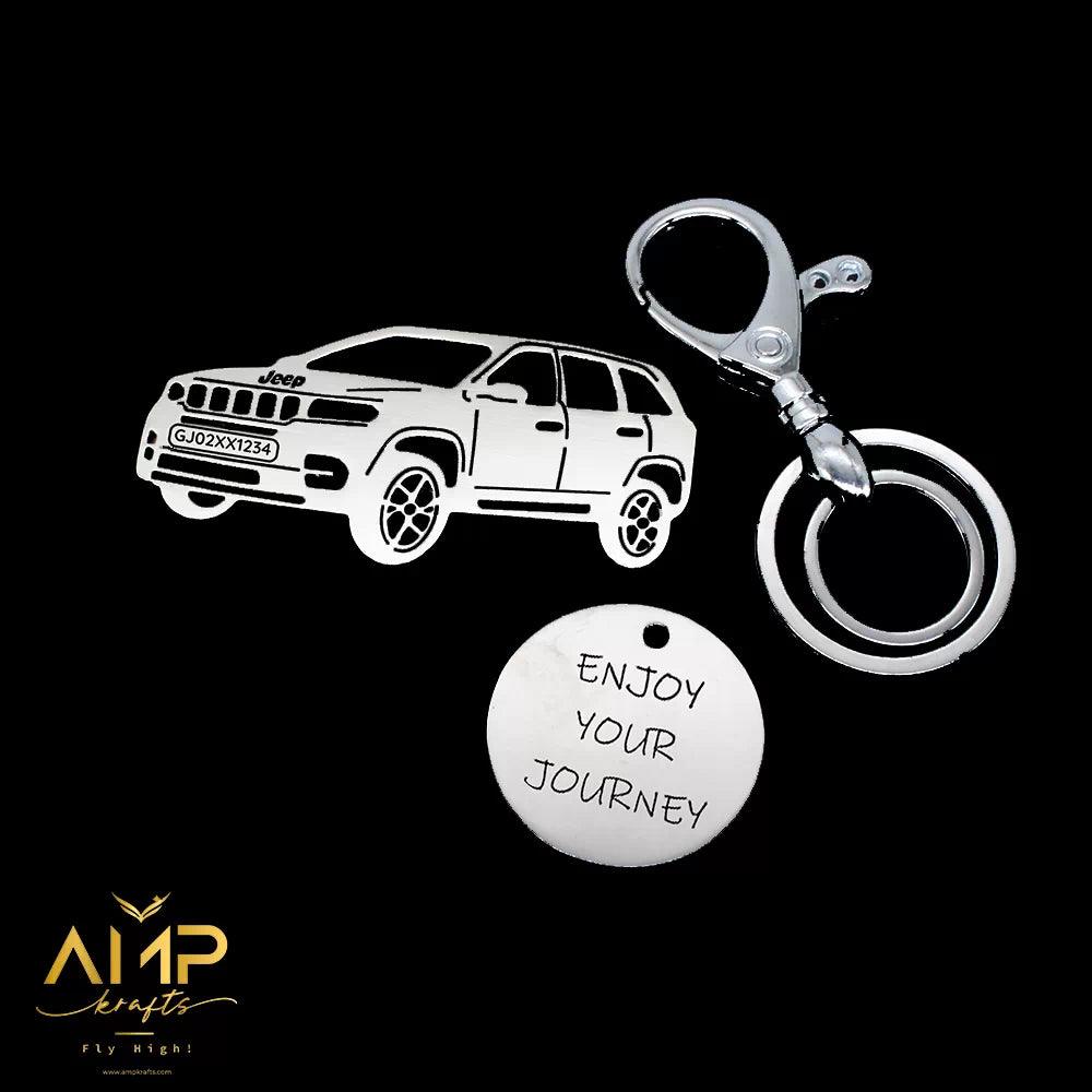 Jeep Meridian Keychain