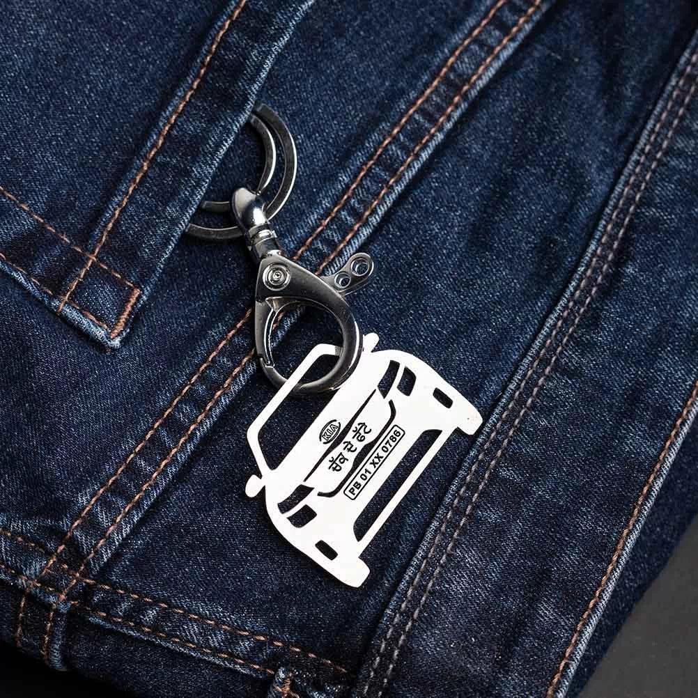 Kia Seltos CAR Keychain personalized silver keychains gift for mens , tranding gift , new personalized gift idea 2024