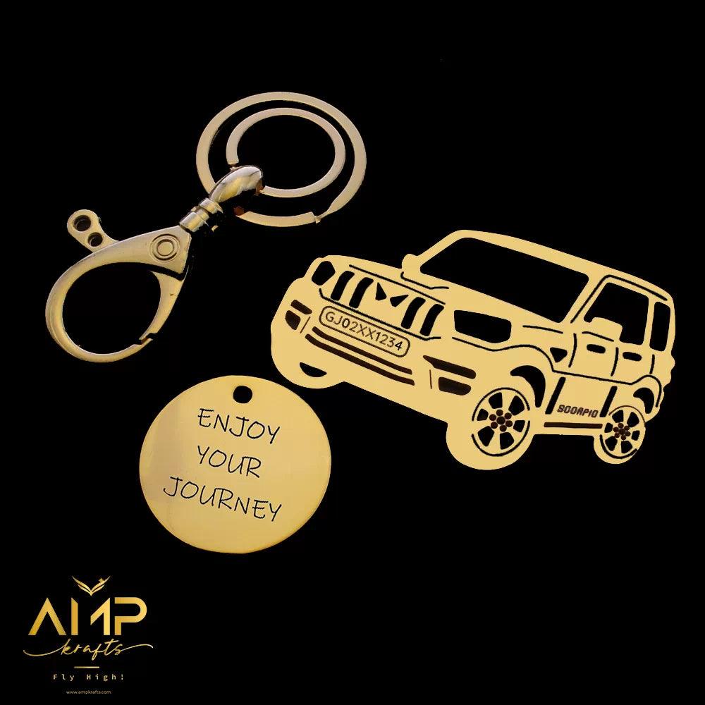 Gift-ready keychain inspired by Mahindra Scorpio Classic 2022