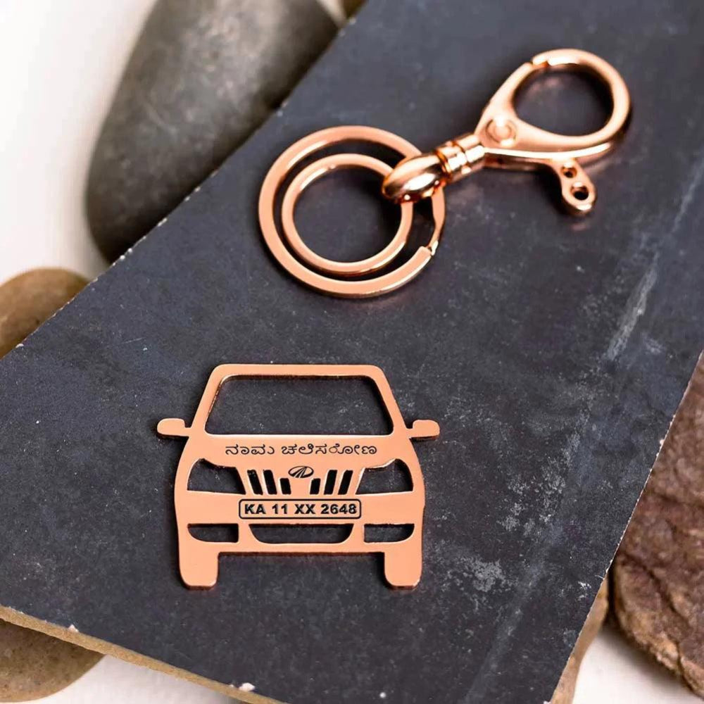 Mahindra Xylo themed keyring made for long journeys