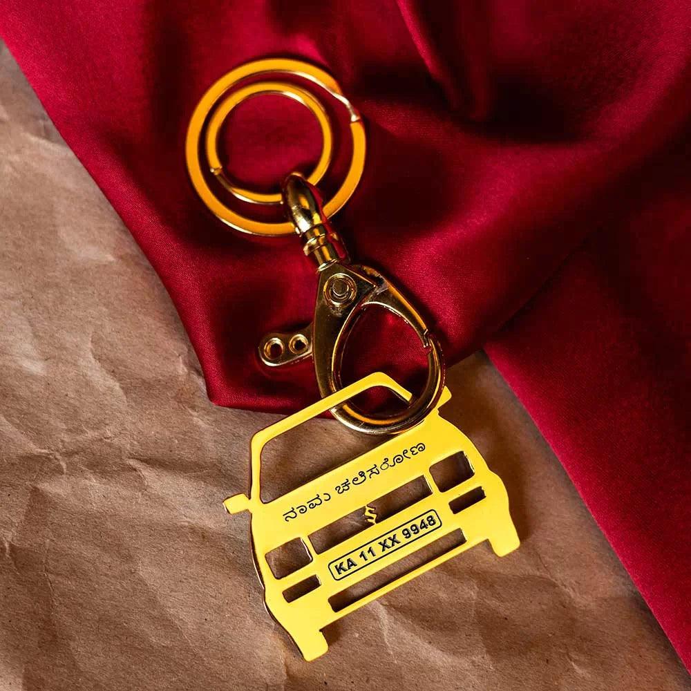Custom 800 keychain, meaningful keepsake for lifelong memories