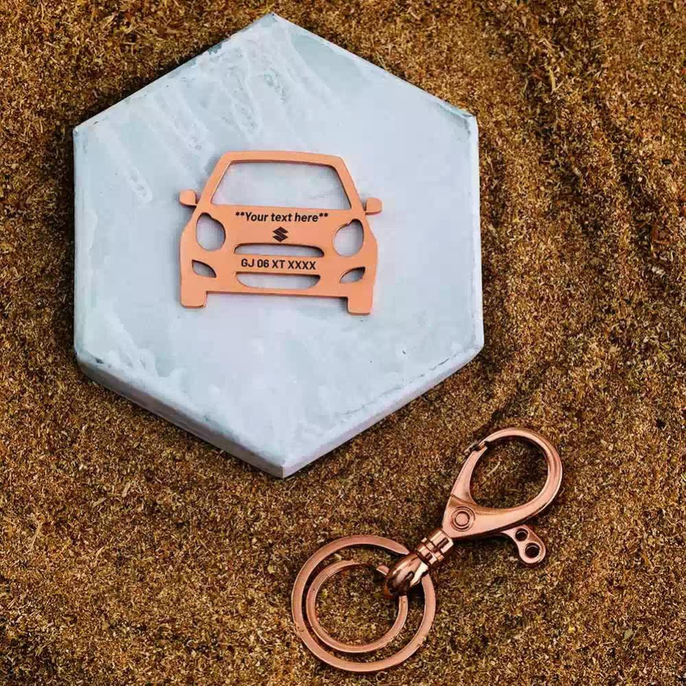 Custom A-Star keychain, useful gift idea for car owners