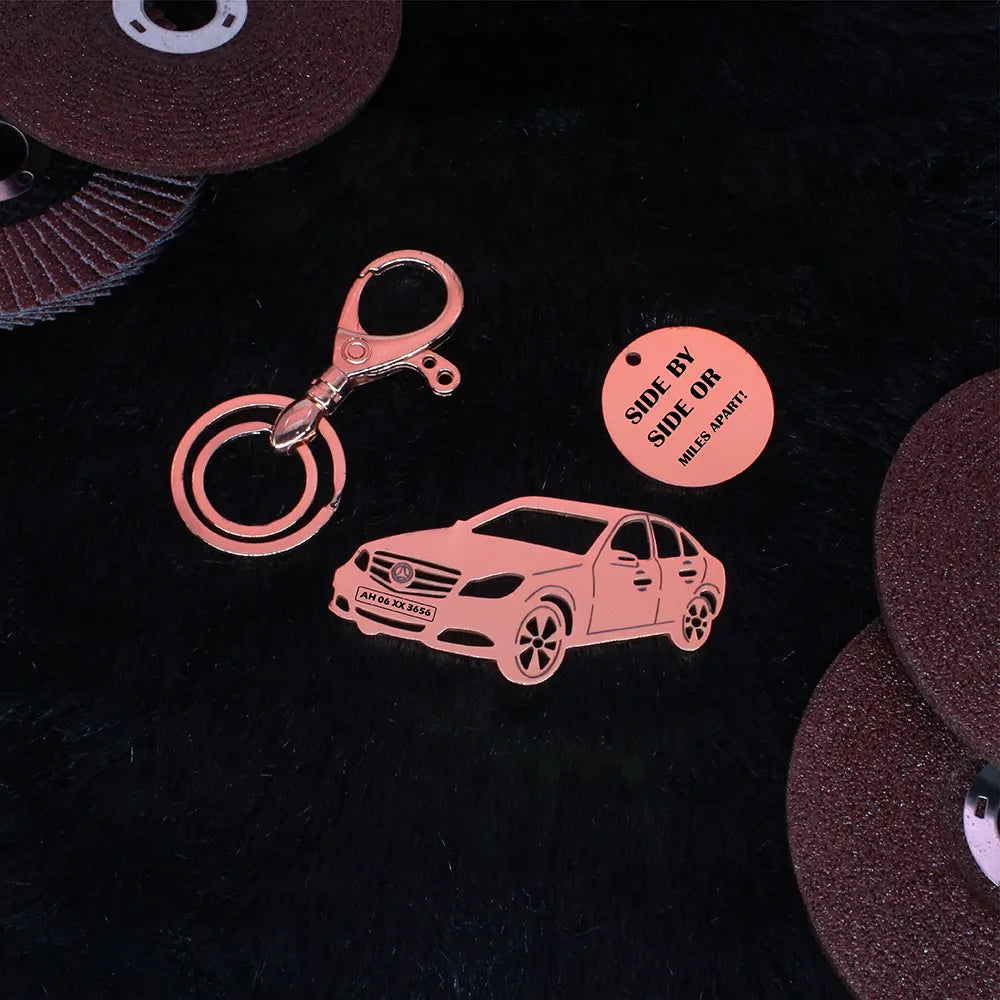 Mercedes | Personalized Car Keychain