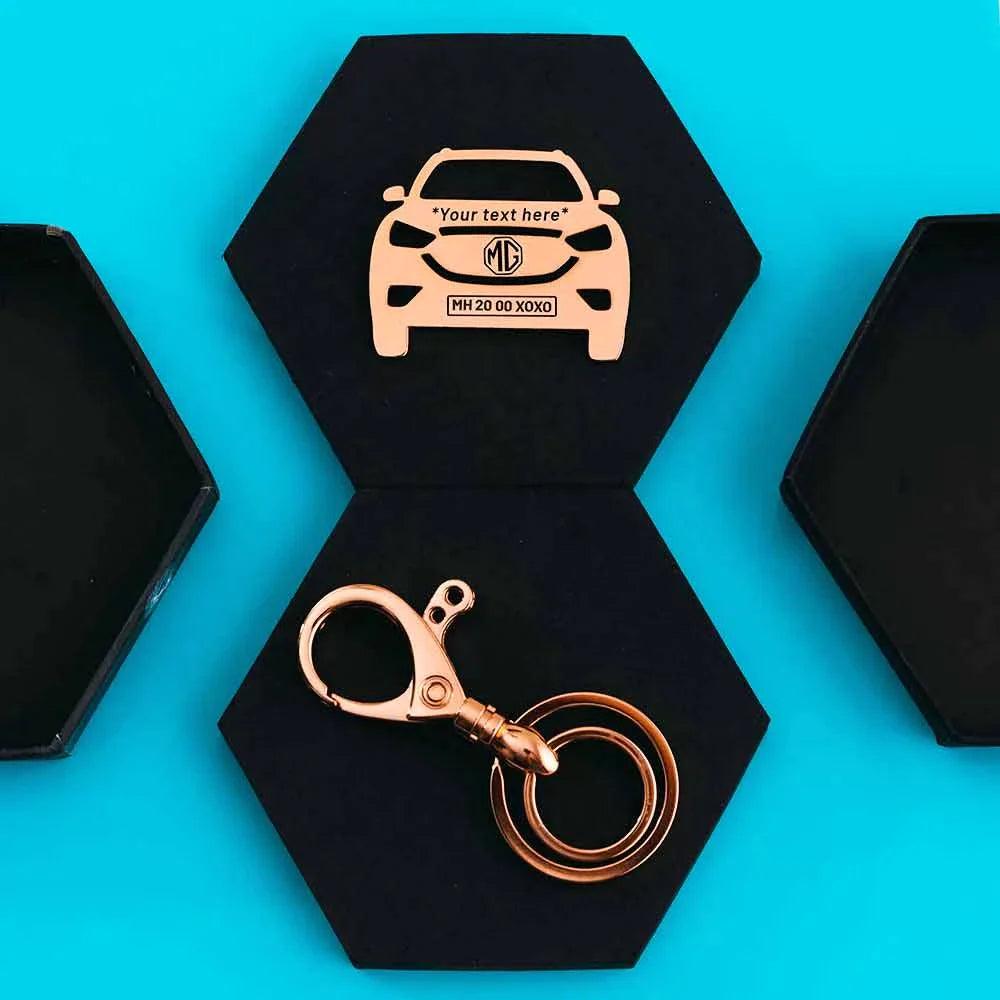 Custom Astor keychain, stylish upgrade for car owners