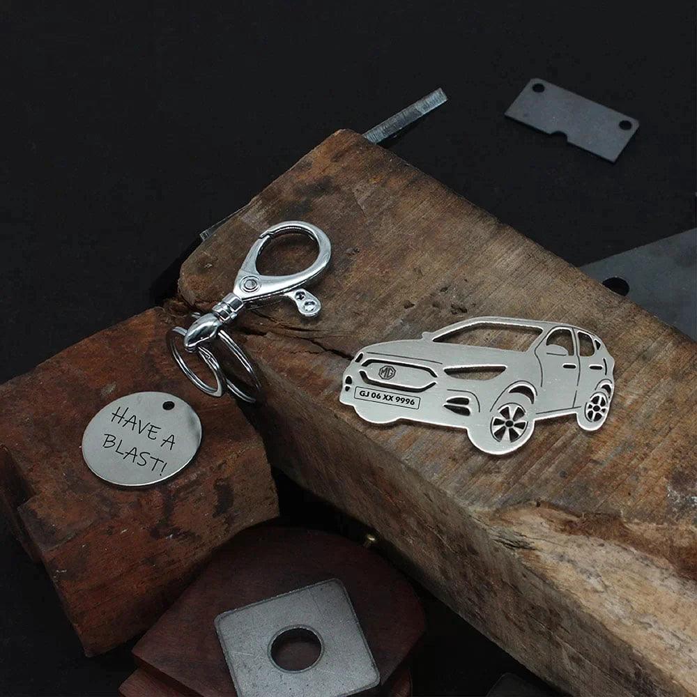 Personalized key tag for Astor, practical addition to car keys