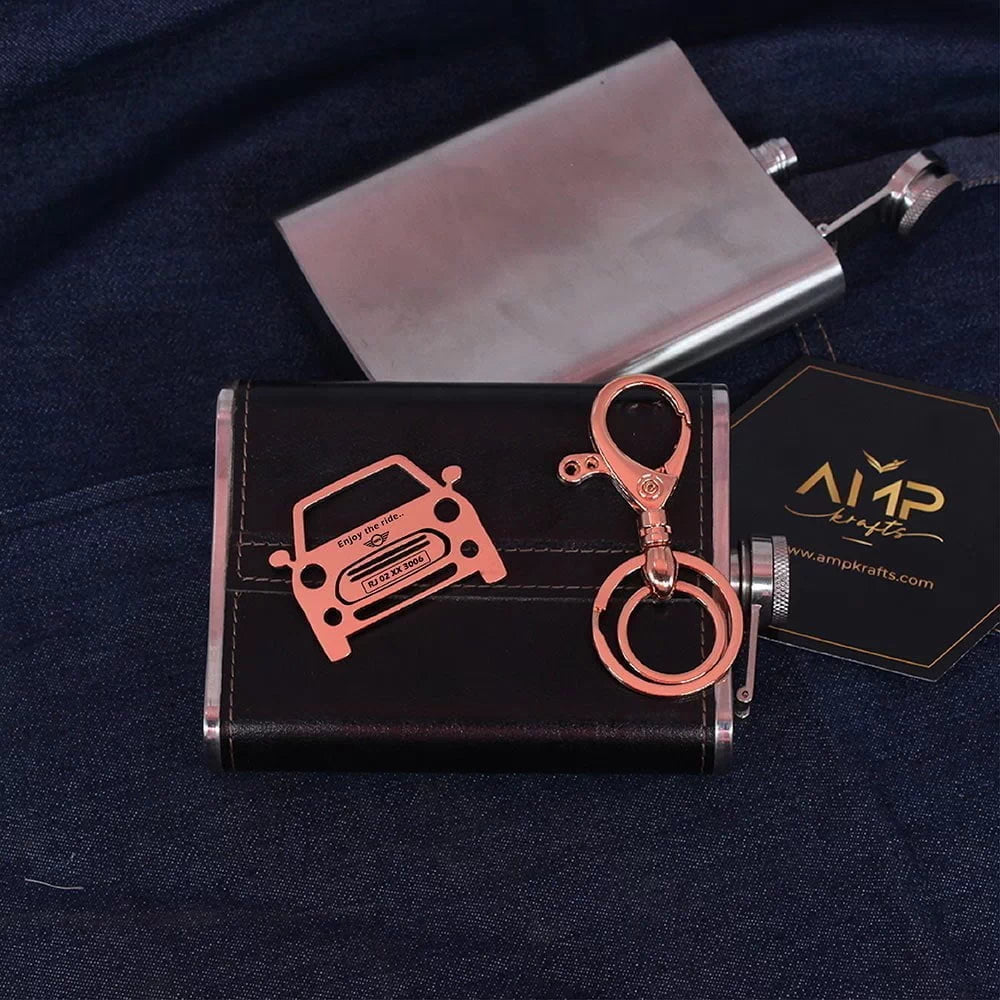 Mini | Personalized Car Keychain