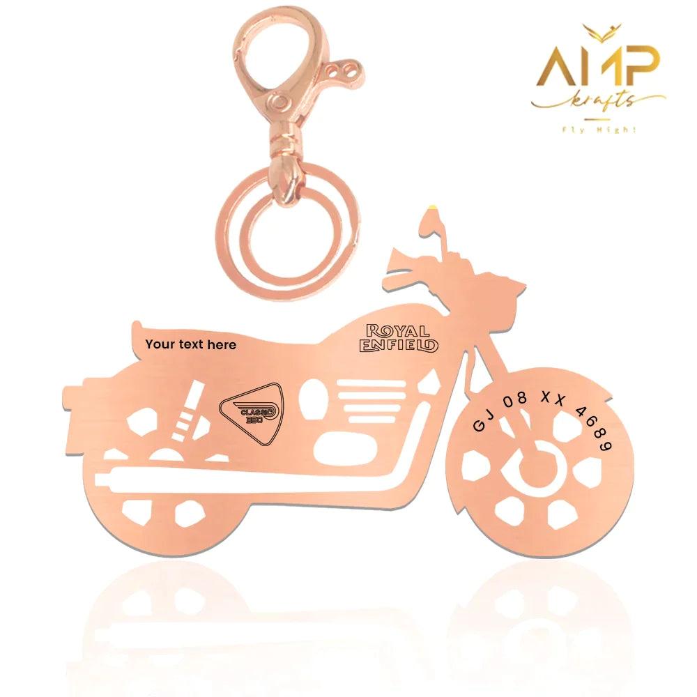 Royal Enfield Classic 350 2023 Keychain - Ampkrafts