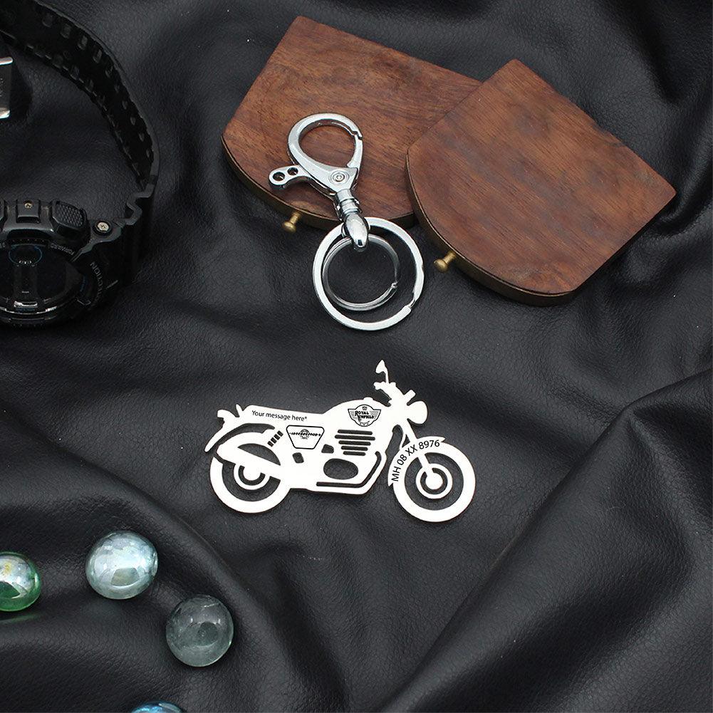 Royal Enfield Interceptor 650 Keychain - Ampkrafts