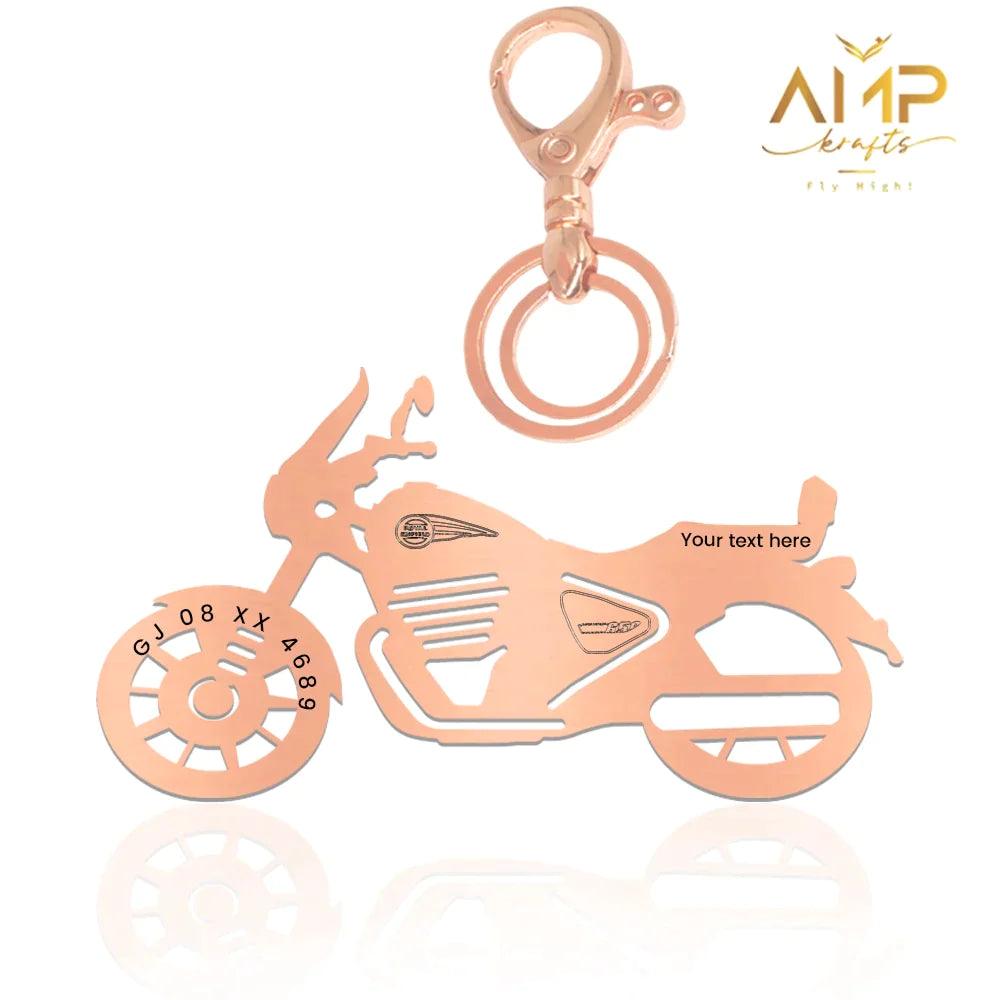 Royal Enfield Super Meteor 650 Keychain - Ampkrafts