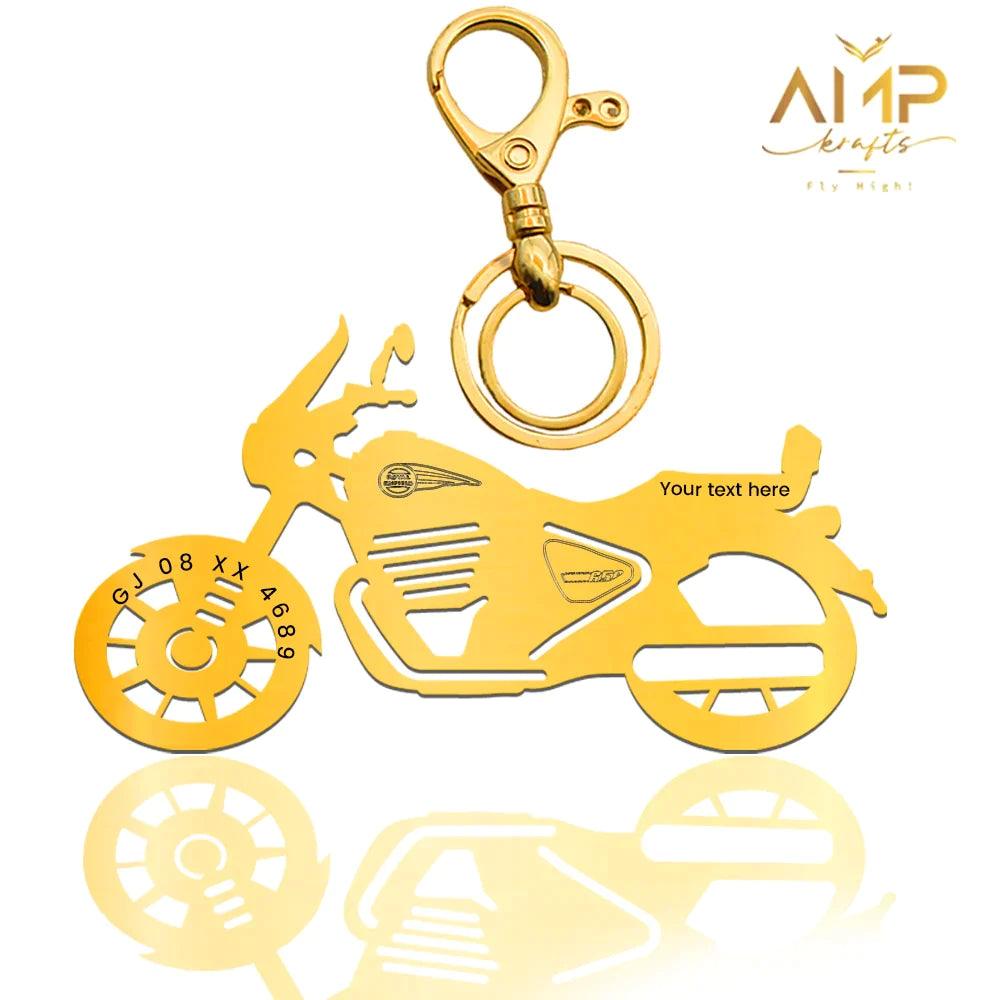 Royal Enfield Super Meteor 650 Keychain - Ampkrafts