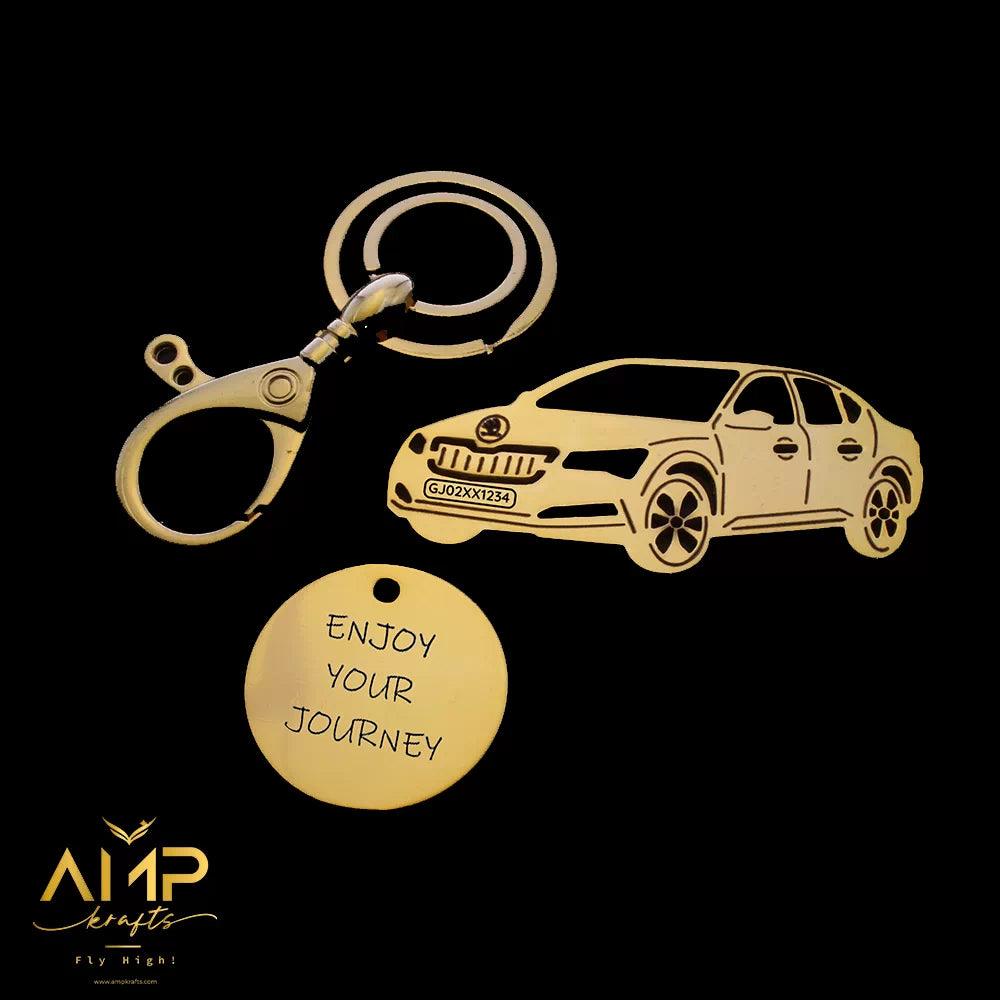 Custom Superb keychain, meaningful reminder for daily drives