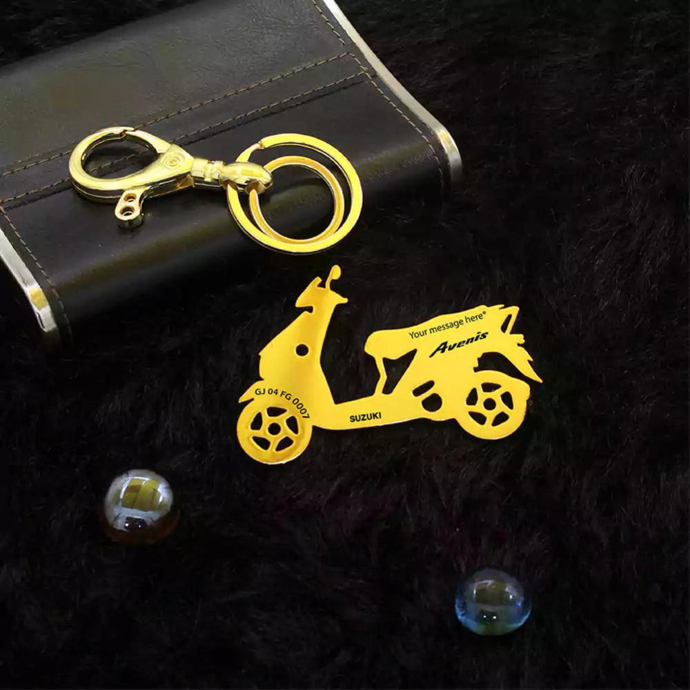 Suzuki Avenis 125 (New) Keychain - Ampkrafts