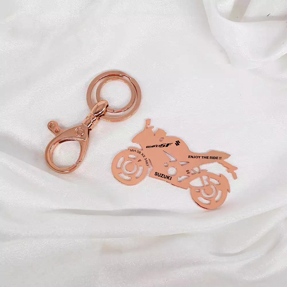 Suzuki Gixxer SF Keychain - Ampkrafts