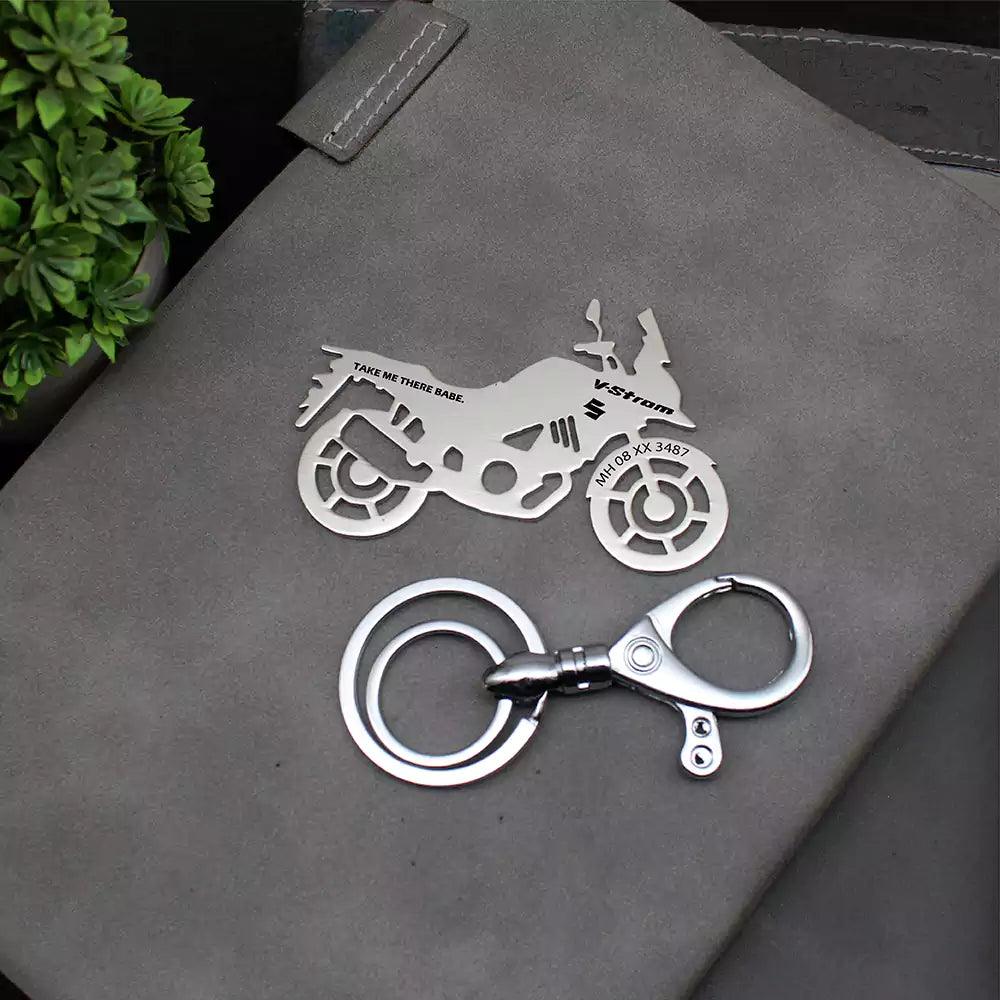 Suzuki V-Strom (2020) Keychain - Ampkrafts