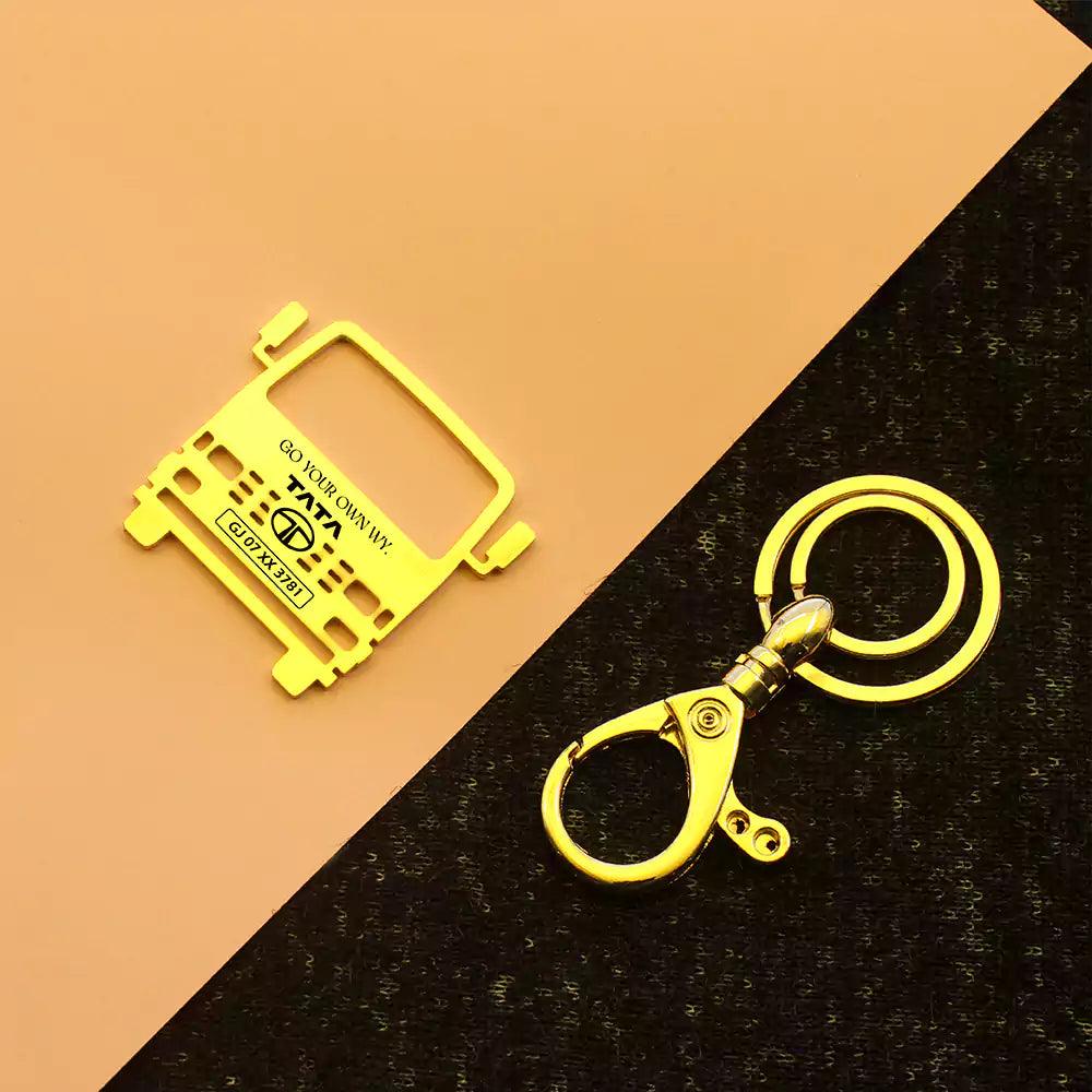 Personalized keychain for Tata 1109 Keychain