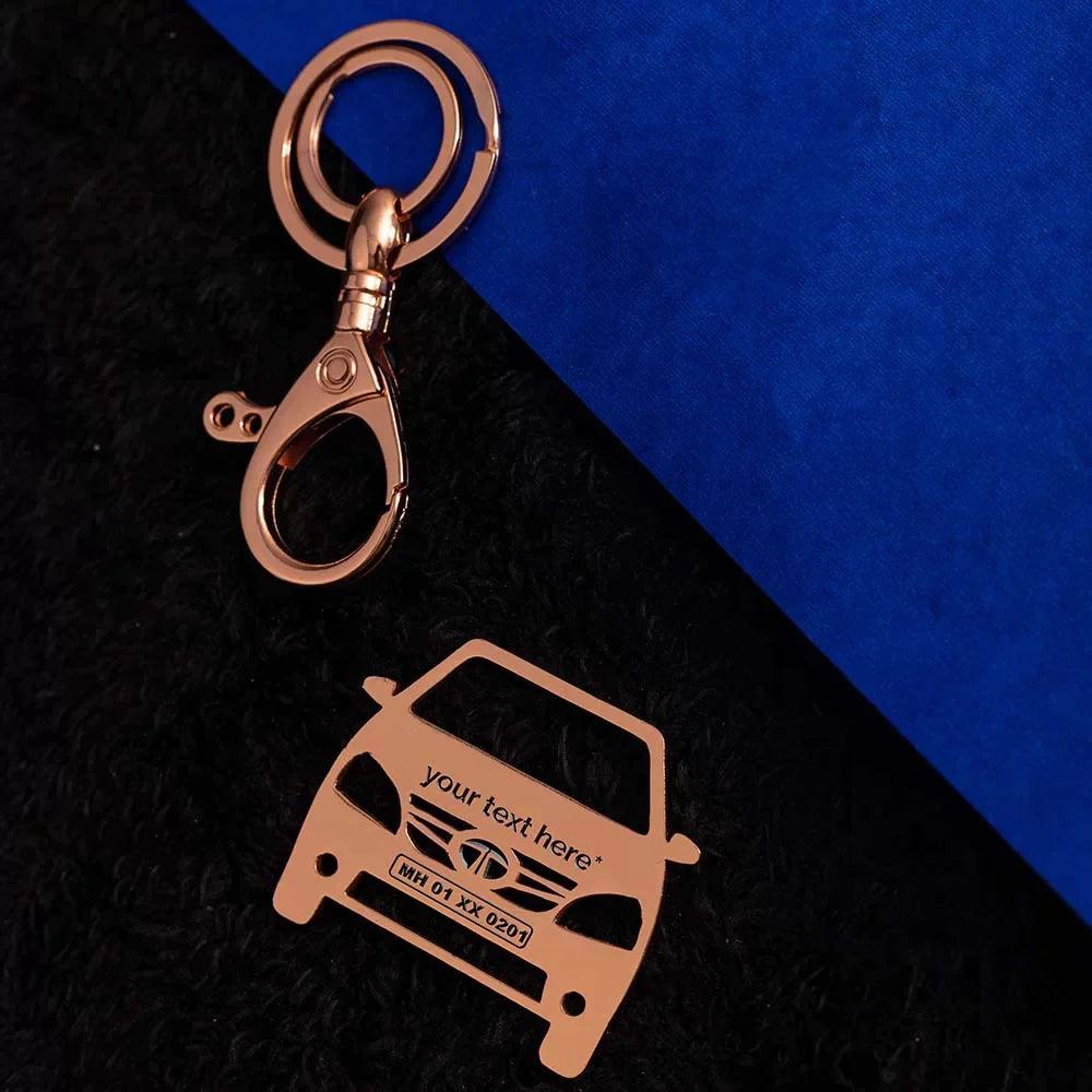 Personalized keychain for Tata Indigo Keychain