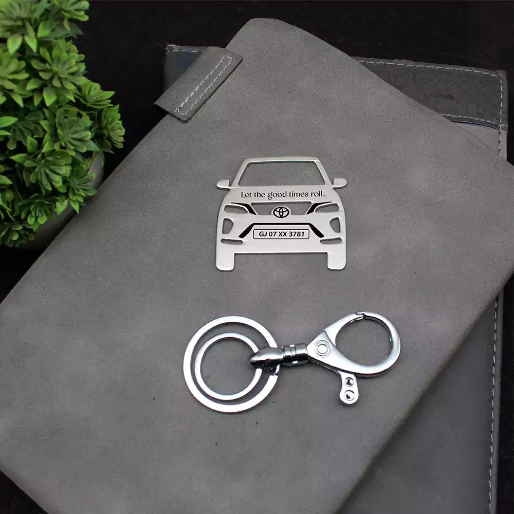 Personalized keychain for Toyota Fortuner Legender Keychain