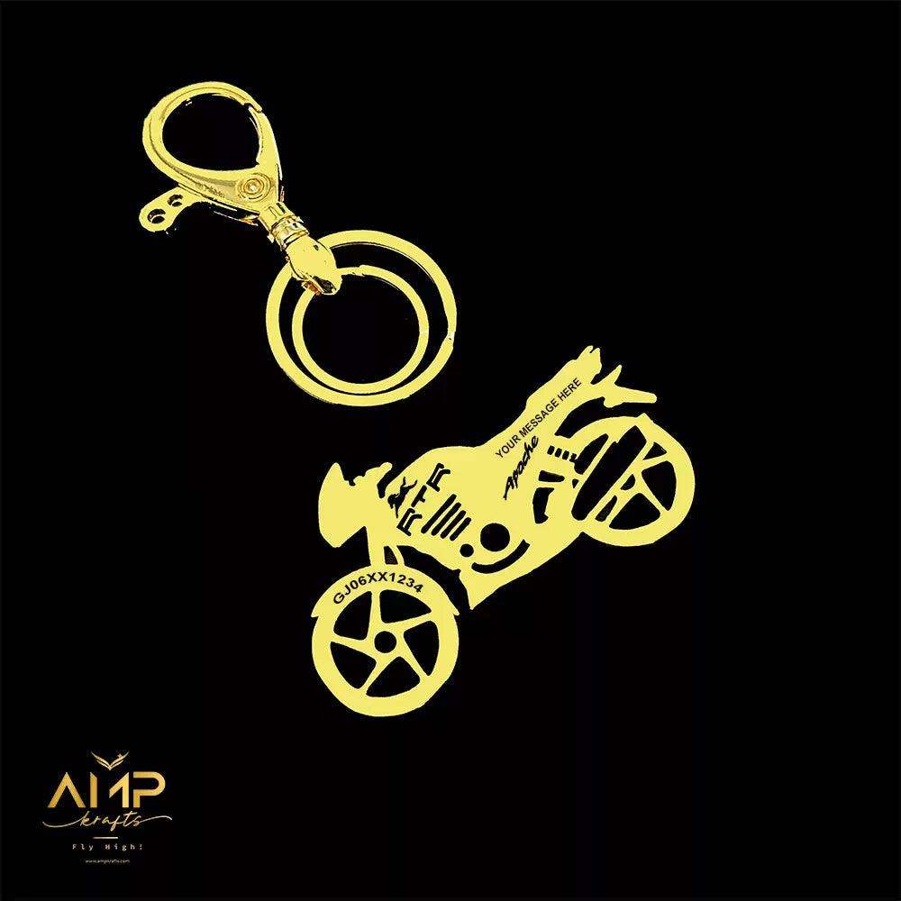 Tvs Apache Rtr 180 Keychain - Ampkrafts